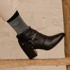 Micuir Calcetines | Calcetines Glitter Negro