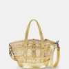 Micuir Bolsos Medianos | Capazo Formentera Pequeno Oro