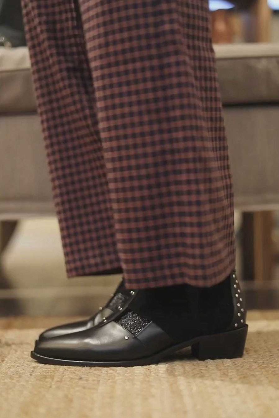 Micuir Victoria Boots | Victoria Boots Negro 4Cm